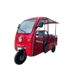 4 wheel cargo electric tricycle red front view motorcycle style Philippines